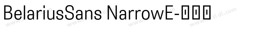 BelariusSans NarrowE字体转换 BelariusSans NarrowE字体转换